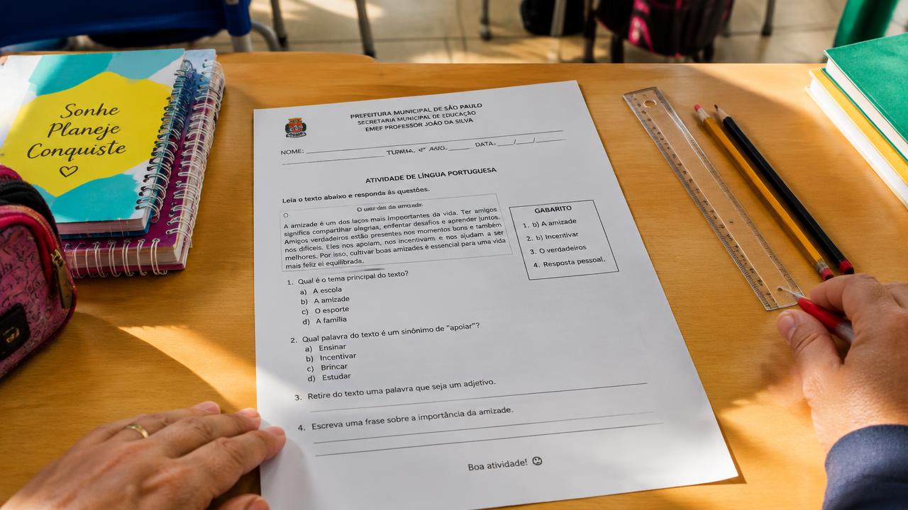 Atividades escolares para imprimir em PDF: do 1º ano ao Ensino Médio (com gabarito e BNCC)